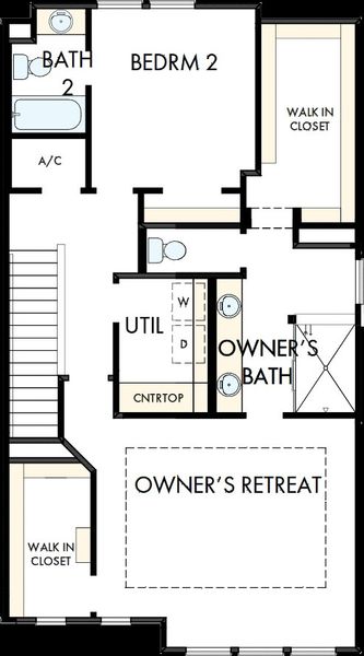 2D floor plan layout of this home in Emerald Landing at Waterside at Lakewood Ranch – City Homes, Sarasota, FL (Image 4). 2D floor plan layout of this home in Emerald Landing at Waterside at Lakewood Ranch – City Homes, Sarasota, FL (Image 4).