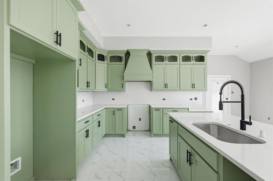 Furnished interior view inside a new home in , Terrell (Image 9).