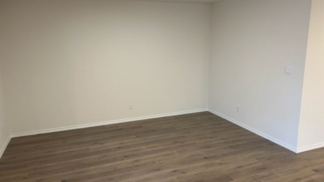 Representative unfurnished interior of a home built from the EUREKA by D.R. Horton in Northspur, Forney (Image 8). Representative unfurnished interior of a home built from the EUREKA by D.R. Horton in Northspur, Forney (Image 8).