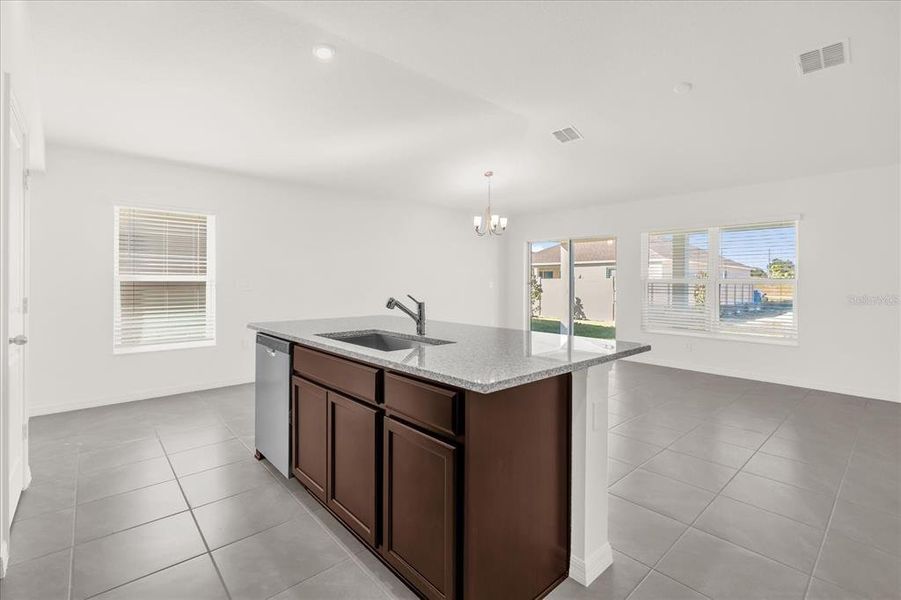Furnished interior view inside a new home in Robins Run, Lake Wales (Image 6).