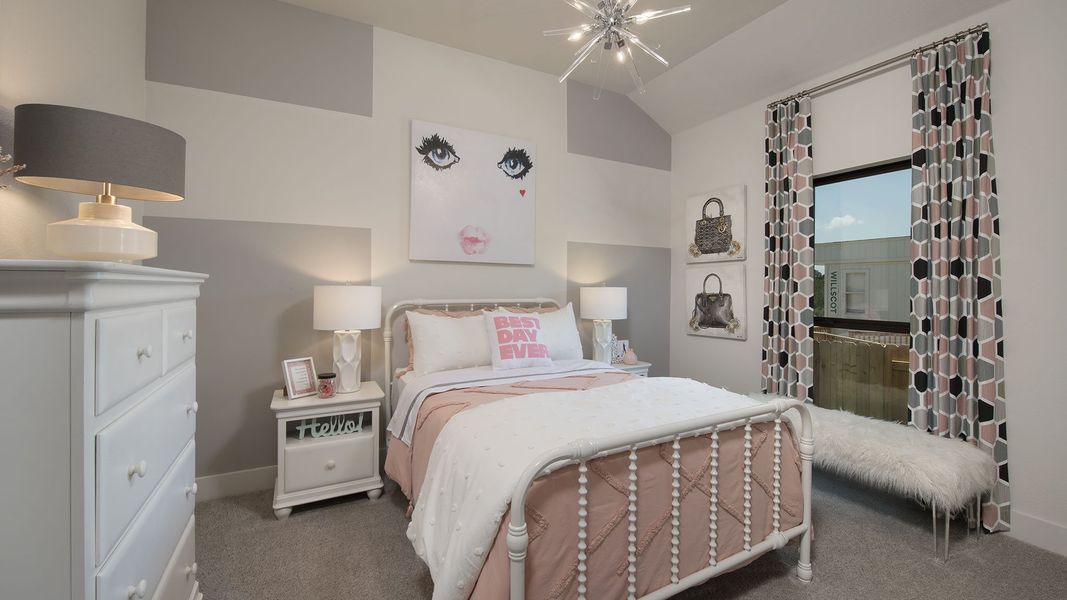 Furnished interior view inside a new home in La Cima, San Marcos (Image 13).