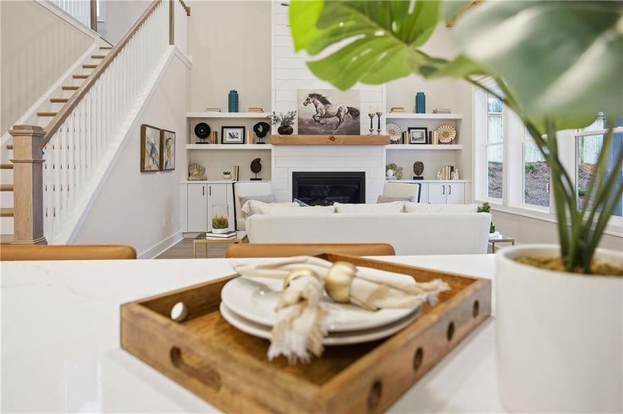 Close-up of interior finishes inside a home in Yellowstone Farms, Cumming (Image 18).