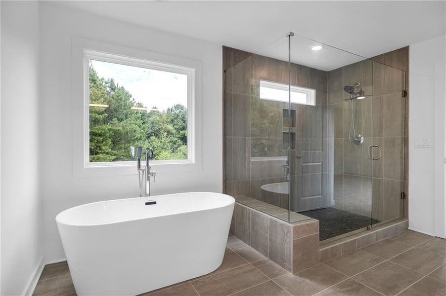 Furnished interior view inside a new home in , Atlanta (Image 5).