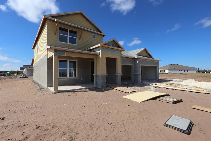 In-progress construction of a new home in Coasterra, Palmetto, FL (Image 5).