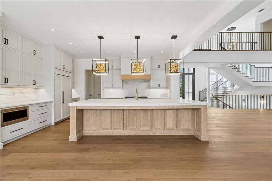 Furnished interior view inside a new home in , Suwanee (Image 66).