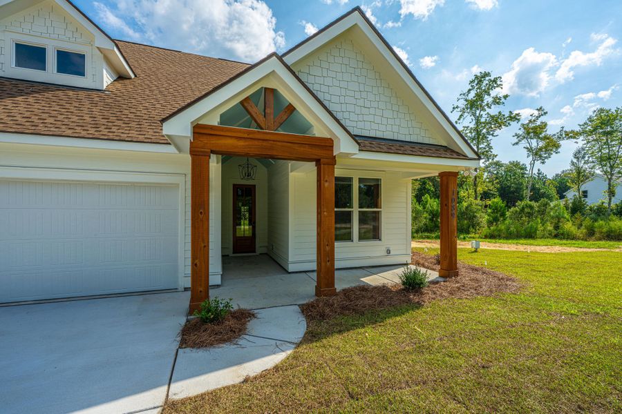 Exterior details and patio area of a home in , McClellanville (Image 3).
