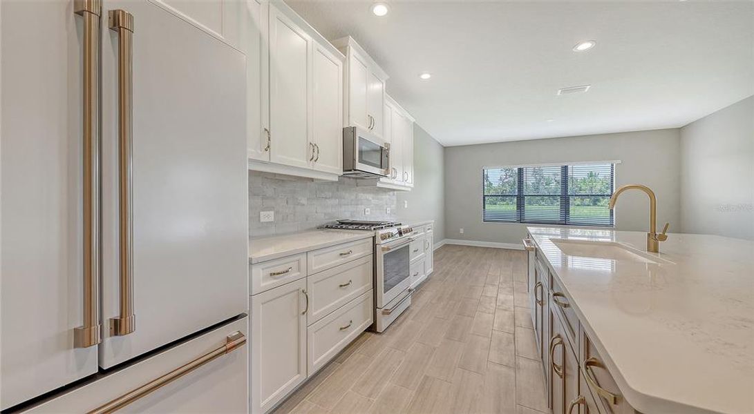 Furnished interior view inside a new home in Palm Grove, Lakewood Ranch (Image 6). Furnished interior view inside a new home in Palm Grove, Lakewood Ranch (Image 6).