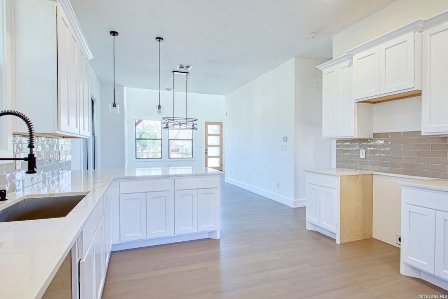 Furnished interior view inside a new home in , San Antonio (Image 4).