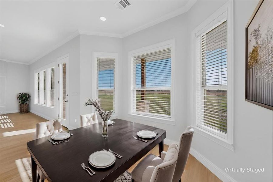 Furnished interior view inside a new home in , Leonard (Image 13).