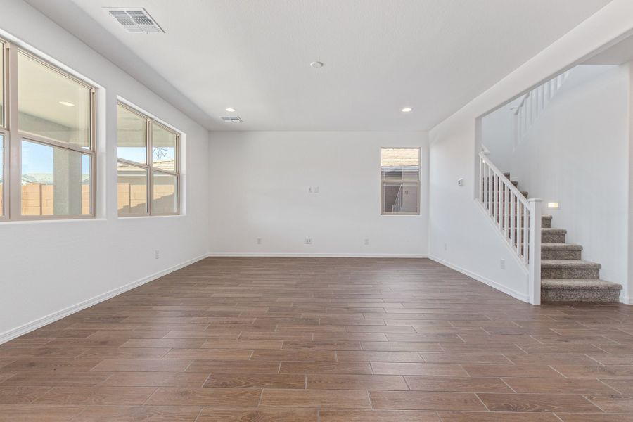 Representative unfurnished interior of a home built from the Evergreen by Taylor Morrison in Lucero Discovery Collection, Goodyear (Image 17).