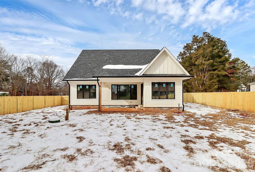 Facing the Back of the House