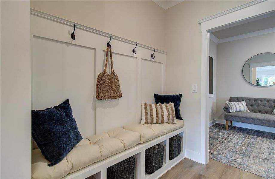 Furnished interior view inside a new home in Rosewood Lake Estates, Hoschton (Image 15).