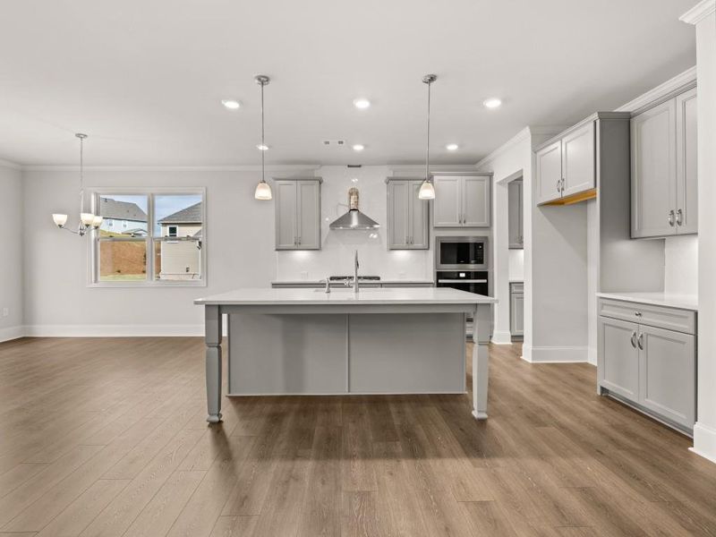 Furnished interior view inside a new home in Haven Abbey, Cumming (Image 3).