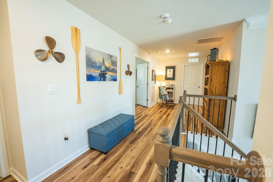 Furnished interior view inside a new home in Falls Cove, Troutman (Image 13).