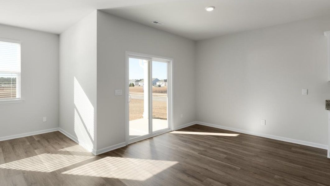 Representative unfurnished interior of a home built from the CALI by D.R. Horton in Halls Landing, Bolivia (Image 14).