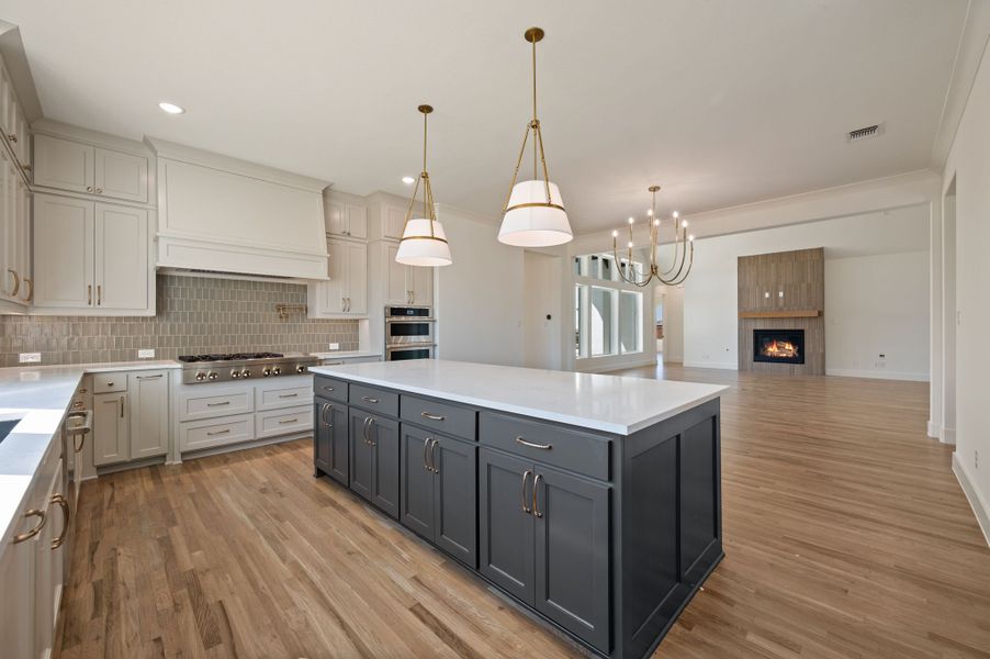 Furnished interior view inside a new home in NorthGlen, Haslet (Image 9).