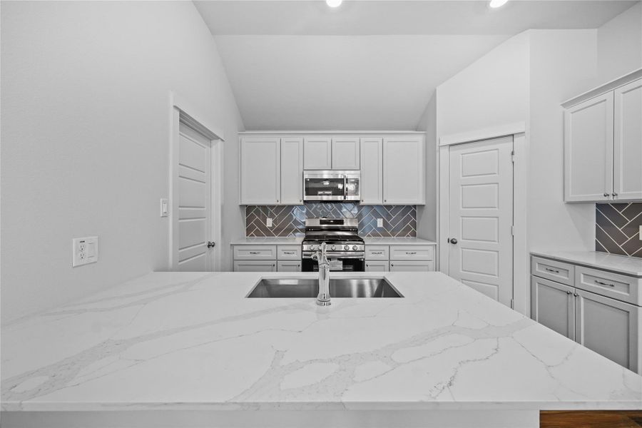 Furnished interior view inside a new home in Santa Fe, Cleveland (Image 12).