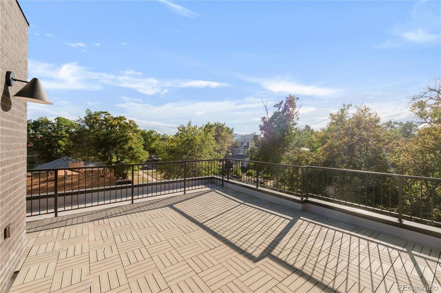 Deck lined with water, gas and TV lines. Gorgeous South and West Views!