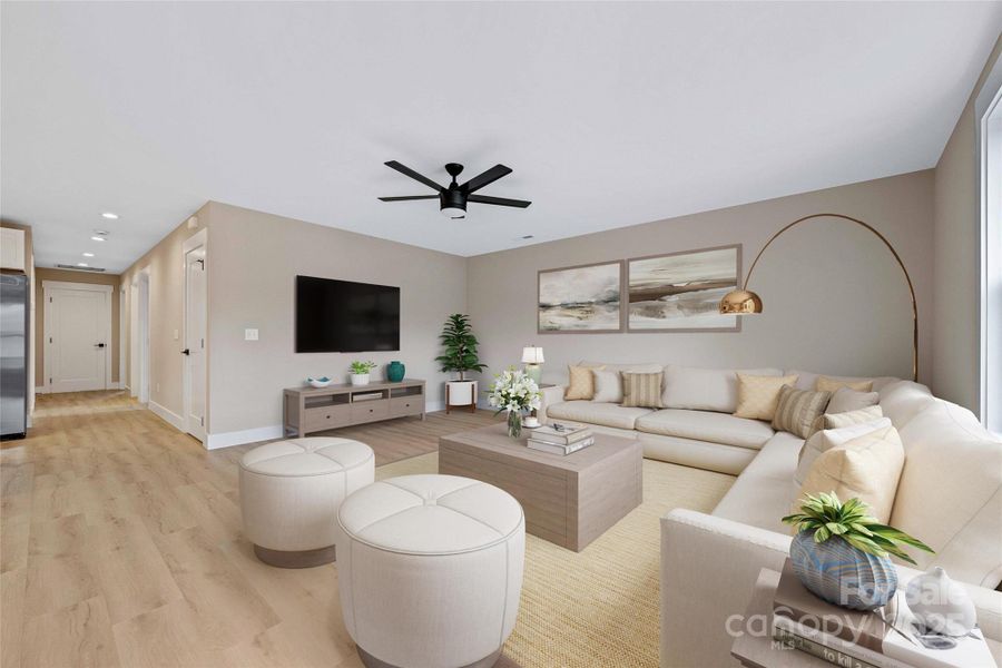 Furnished interior view inside a new home in , Asheville (Image 12).