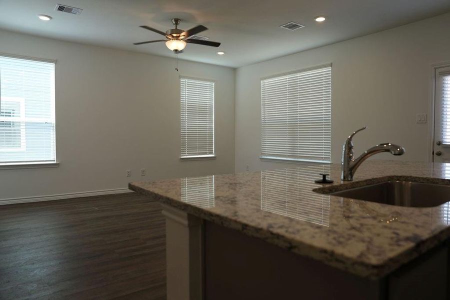 Furnished interior view inside a new home in , Dayton (Image 4). Furnished interior view inside a new home in , Dayton (Image 4).