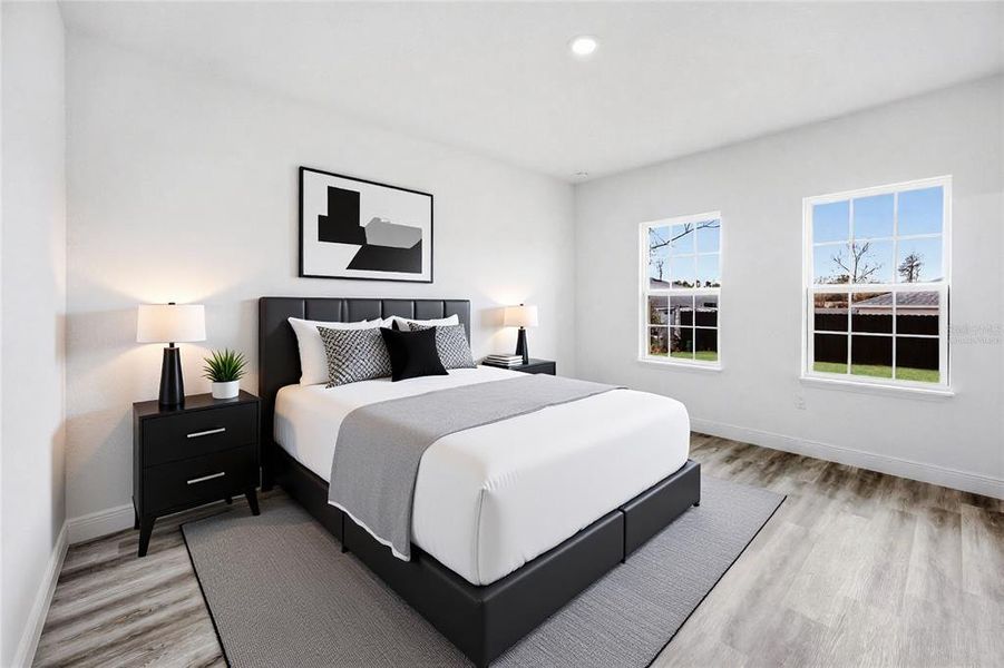 Furnished interior view inside a new home in , Ocala (Image 36). Furnished interior view inside a new home in , Ocala (Image 36).