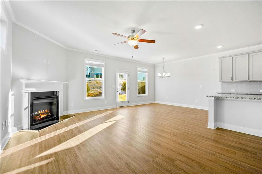 Spacious, unfurnished interior of a new home in , Gainesville (Image 29).