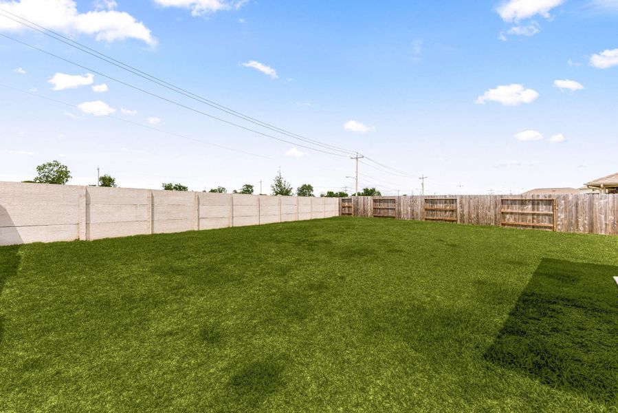 Exterior details and patio area of a home in , League City (Image 23).