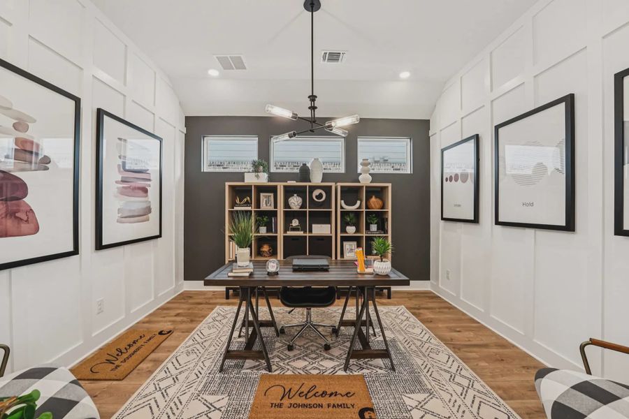 Representative furnished interior of a home built from the Brooks by Chesmar Homes in Jubilee 50's, Hockley (Image 5).