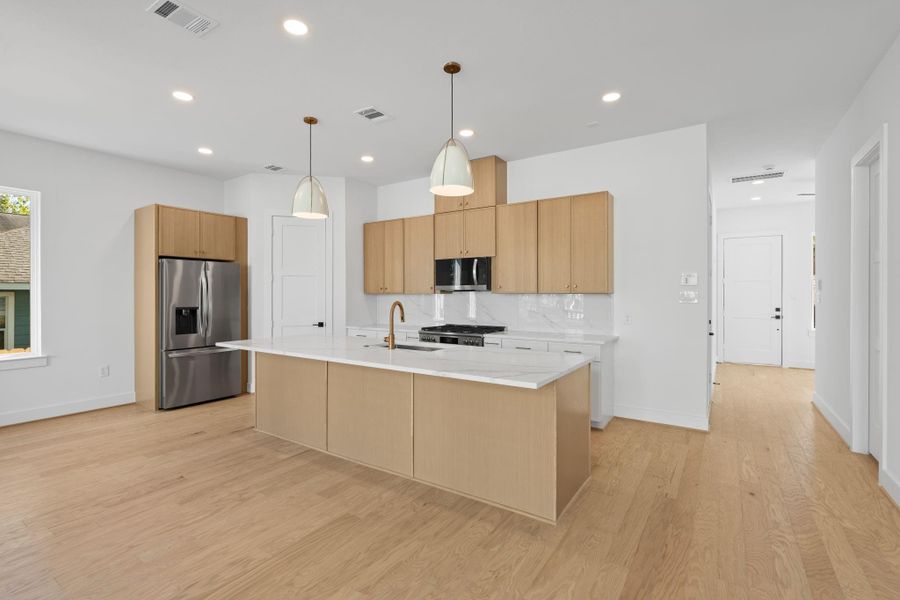 Furnished interior view inside a new home in , Houston (Image 9). Furnished interior view inside a new home in , Houston (Image 9).