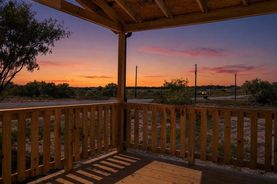 Exterior details and patio area of a home in , Poolville (Image 23).