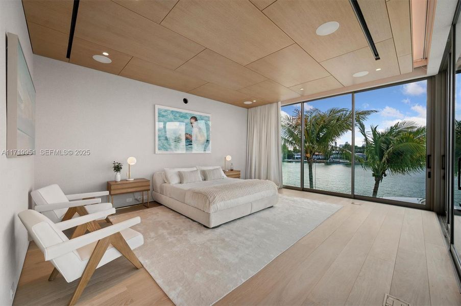 Furnished interior view inside a new home in , Miami Beach (Image 14).