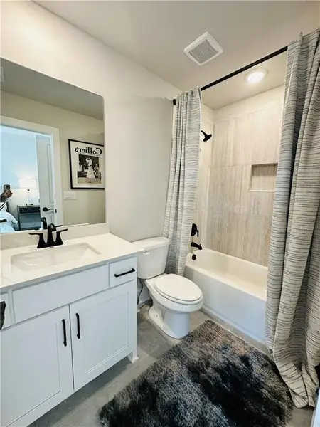 Furnished interior view inside a new home in , Cumming (Image 10).