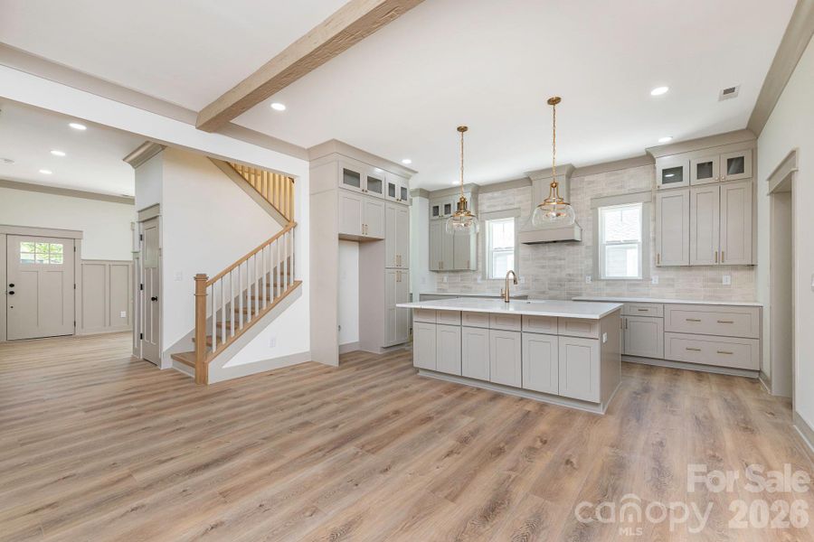 Furnished interior view inside a new home in , Charlotte (Image 11).