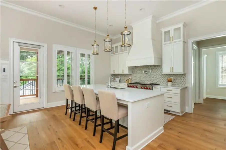 Furnished interior view inside a new home in , Brookhaven (Image 27).