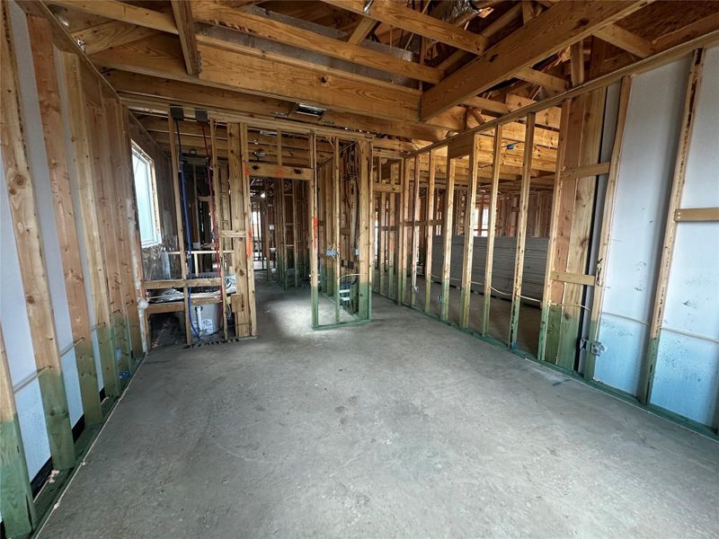 In-progress construction of a new home in Berry Creek Highlands, Georgetown, TX (Image 12).