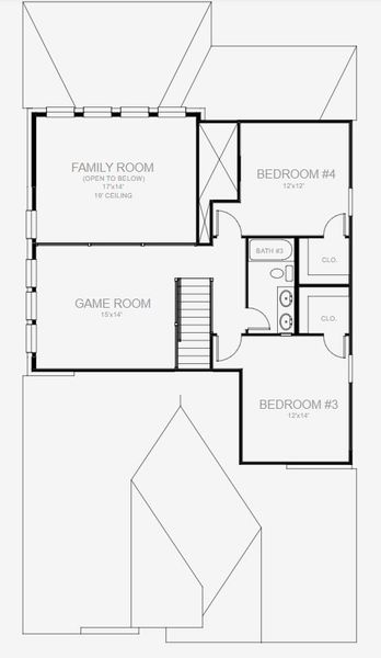 Image 3 representing the 2426W by Perry Homes in La Cima 50', San Marcos, TX. Image 3 representing the 2426W by Perry Homes in La Cima 50', San Marcos, TX.