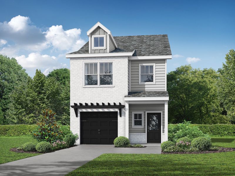 Front exterior of a home in the Medlock Park community, located in Austell, GA (Image 5).