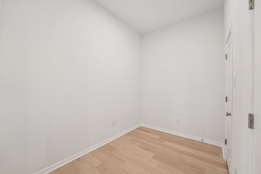 Spacious, unfurnished interior of a new home in Crosswinds, Kyle (Image 25). Spacious, unfurnished interior of a new home in Crosswinds, Kyle (Image 25).