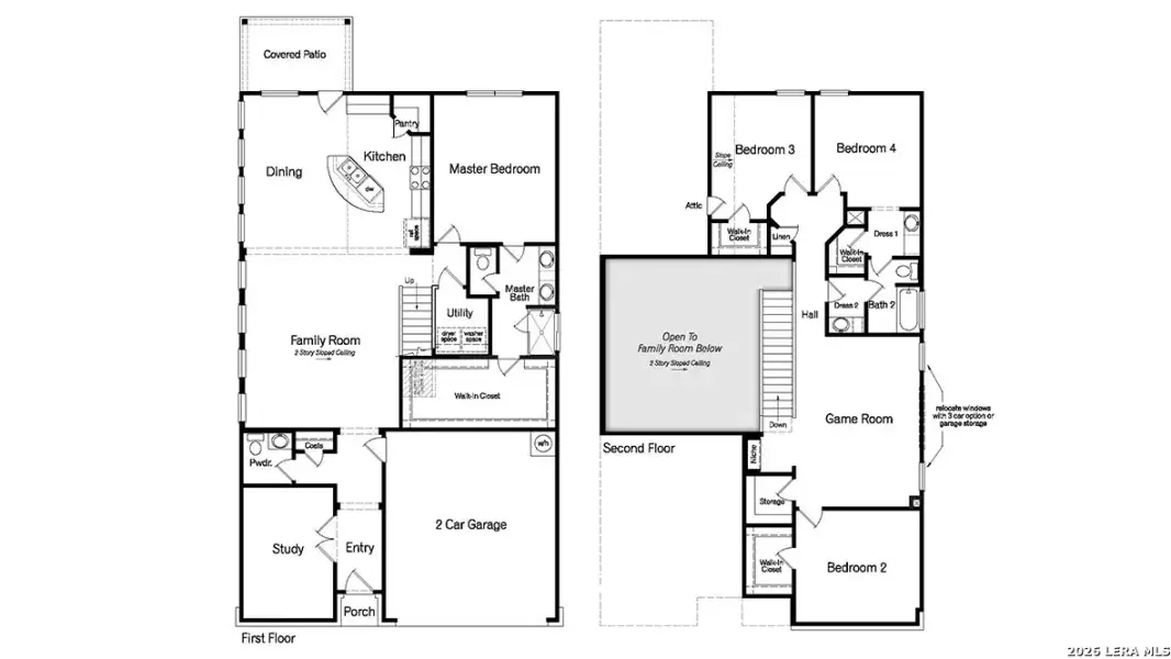 2D floor plan layout of this home in Veranda, San Antonio, TX (Image 2). 2D floor plan layout of this home in Veranda, San Antonio, TX (Image 2).