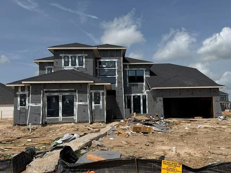 In-progress construction of a new home in , Cypress, TX (Image 5). In-progress construction of a new home in , Cypress, TX (Image 5).