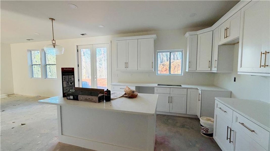 In-progress construction of a new home in , Hiram, GA (Image 43).