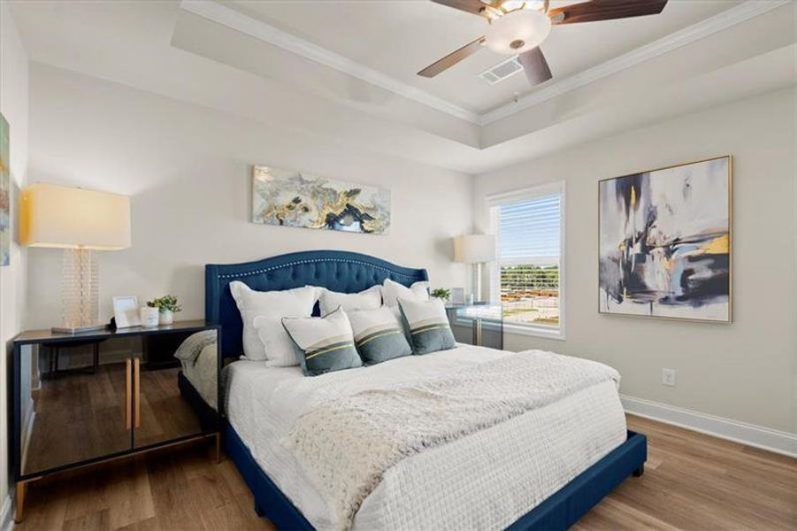 Furnished interior view inside a new home in , Dacula (Image 12).