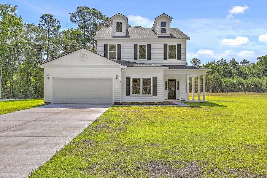 Front exterior of a new home in , Dorchester, SC, highlighting curb appeal (Image 1).