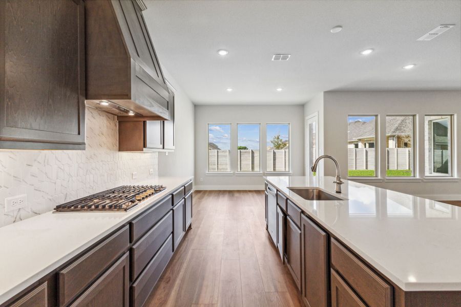 Representative furnished interior of a home built from the Sequoia by Centre Living Homes in Painted Tree Lakeside, McKinney (Image 8).