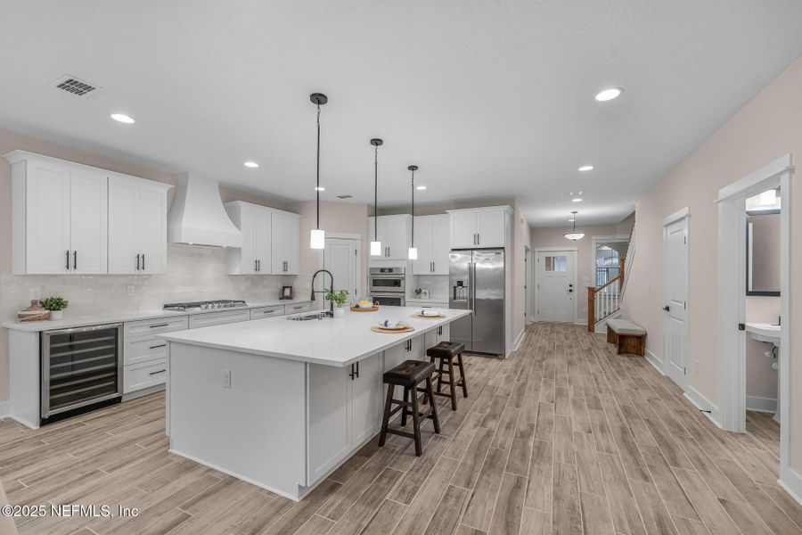 Furnished interior view inside a new home in , Jacksonville (Image 18). Furnished interior view inside a new home in , Jacksonville (Image 18).