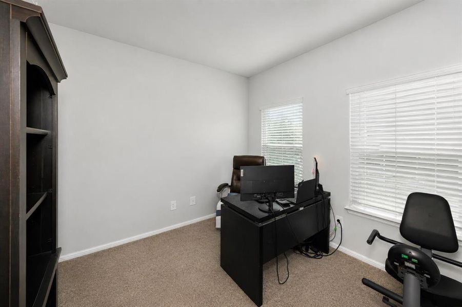 Furnished interior view inside a new home in Springhill South, Boyd (Image 14).
