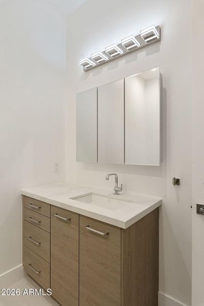 Guest House Bathroom & Vanity