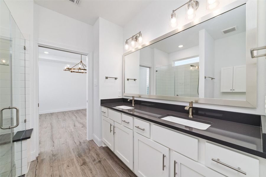 Furnished interior view inside a new home in , Willis (Image 14). Furnished interior view inside a new home in , Willis (Image 14).