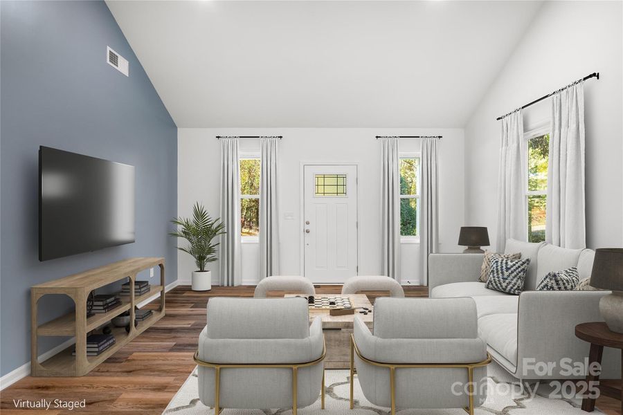 Furnished interior view inside a new home in , Shelby (Image 16). Furnished interior view inside a new home in , Shelby (Image 16).