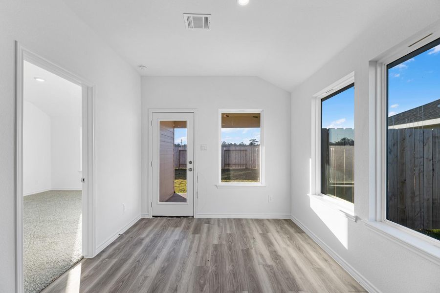 Spacious, unfurnished interior of a new home in Reserve at Mallard Lakes, Orange (Image 11). Spacious, unfurnished interior of a new home in Reserve at Mallard Lakes, Orange (Image 11).
